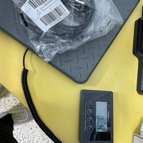 Susan Graver Solid Faux Leather Two- Prong Waist Belt Black Silver Womens S/M - Picture 2 of 3